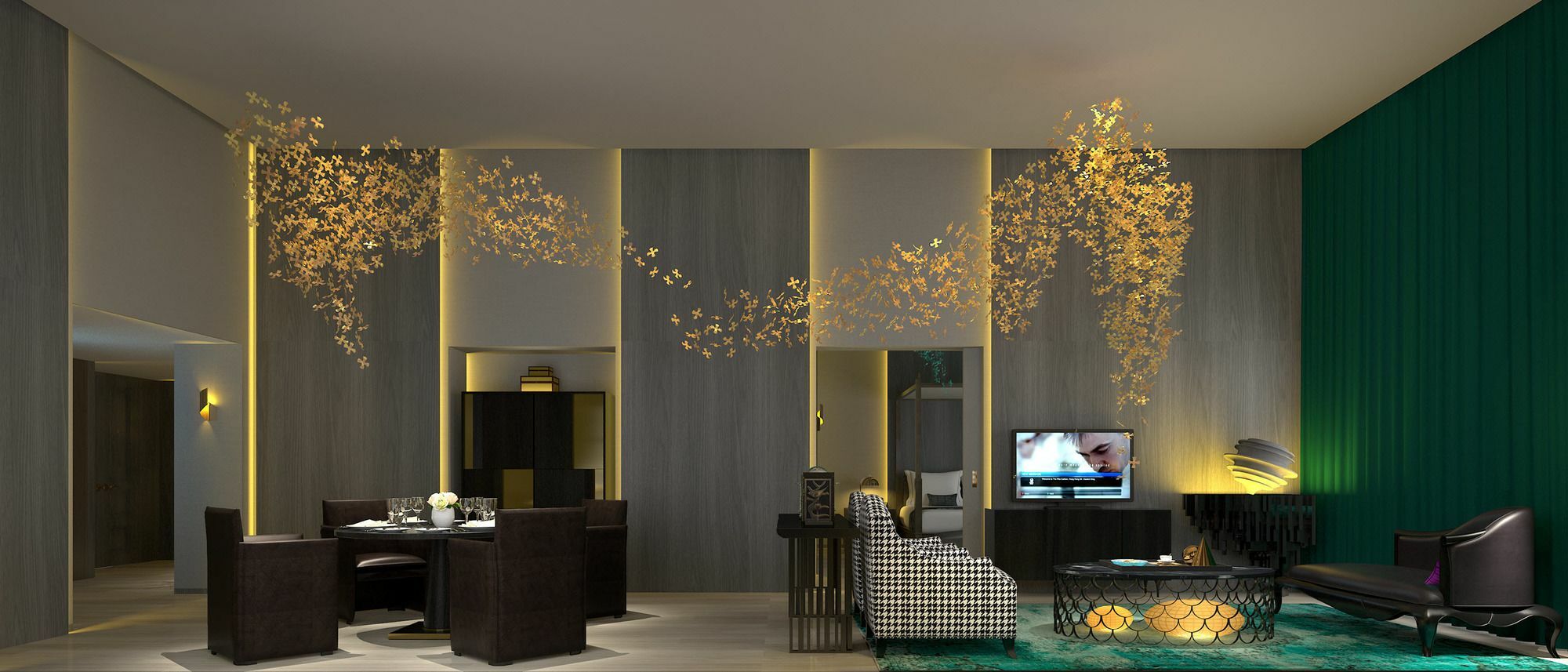 Luxehills Maison Albar Hotel Chengdu Eksteriør bilde